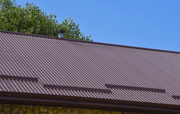 typical Huntington corrugated roof uses